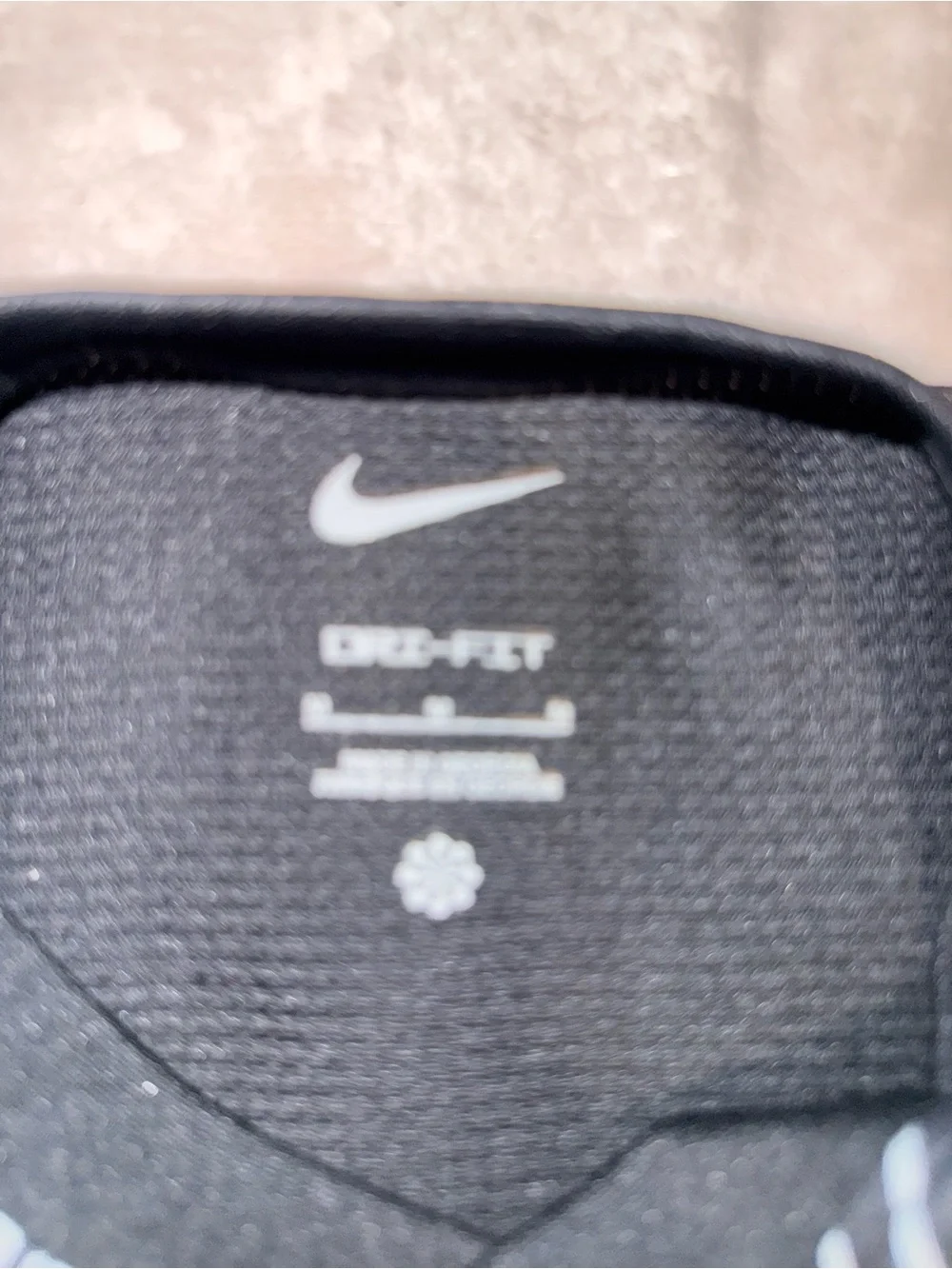 Nike Black and Gray Graphic Kids Short Sleeve Shirt